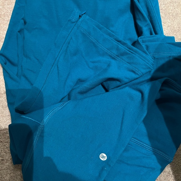 Victoria Secret Pink BN COTTON High rise leggings (Evening Tide)Teal 🩵💙 - Picture 4 of 5